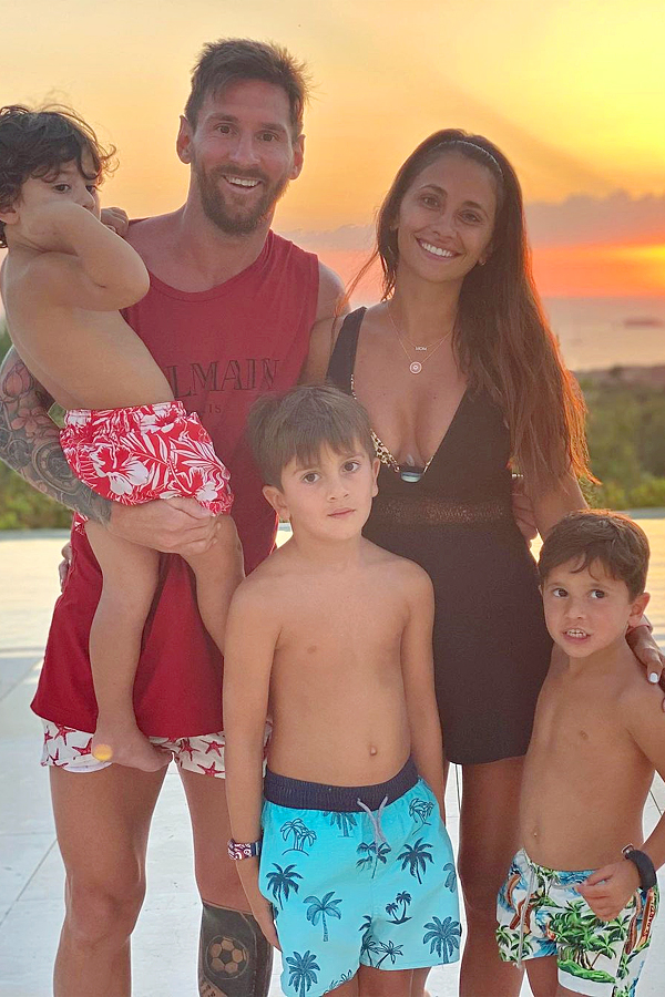 Argentina Footballer Messi Beautiful Family Photos - Sakshi24