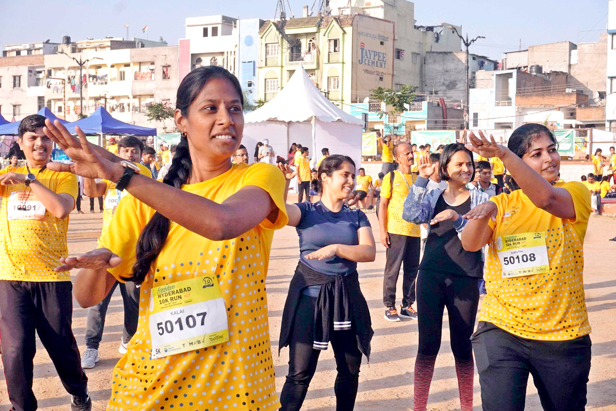 Freedom Hyderabad 10K Run Photos - Sakshi10