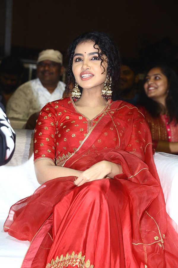 Actress Anupama Red Dress Images At Pages Pre Release - Sakshi21