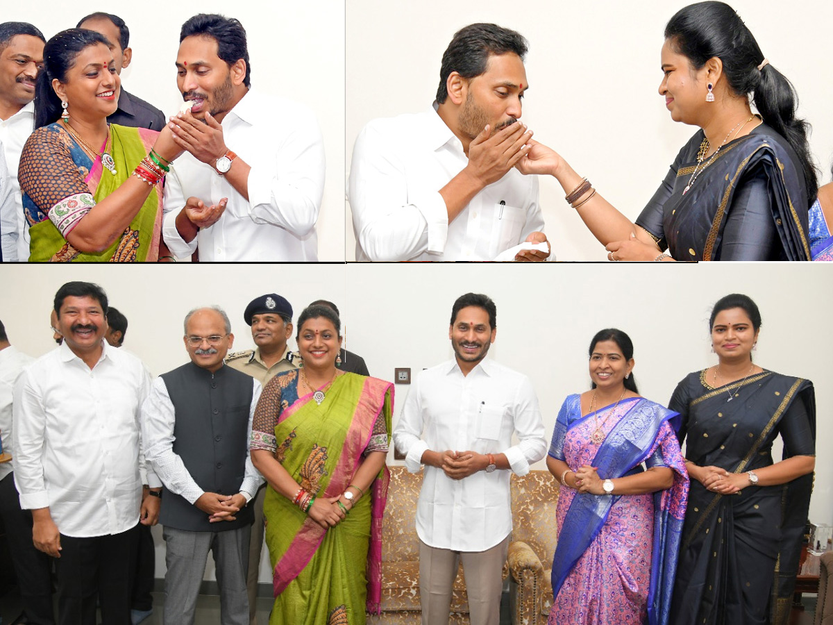 CM Jagan Birthday Celebrations At CM Camp Office   - Sakshi40