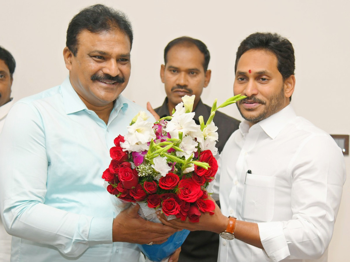 CM Jagan Birthday Celebrations At CM Camp Office   - Sakshi32