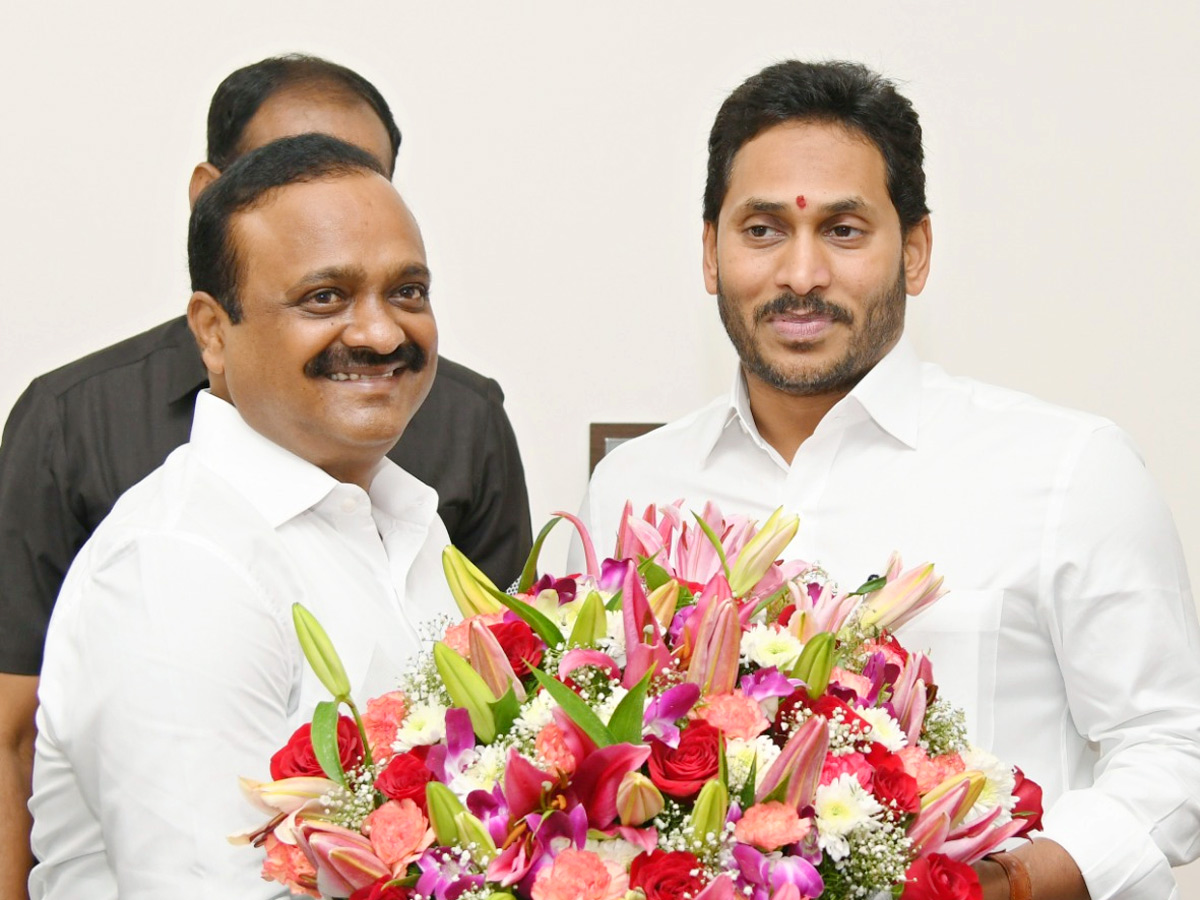 CM Jagan Birthday Celebrations At CM Camp Office   - Sakshi34