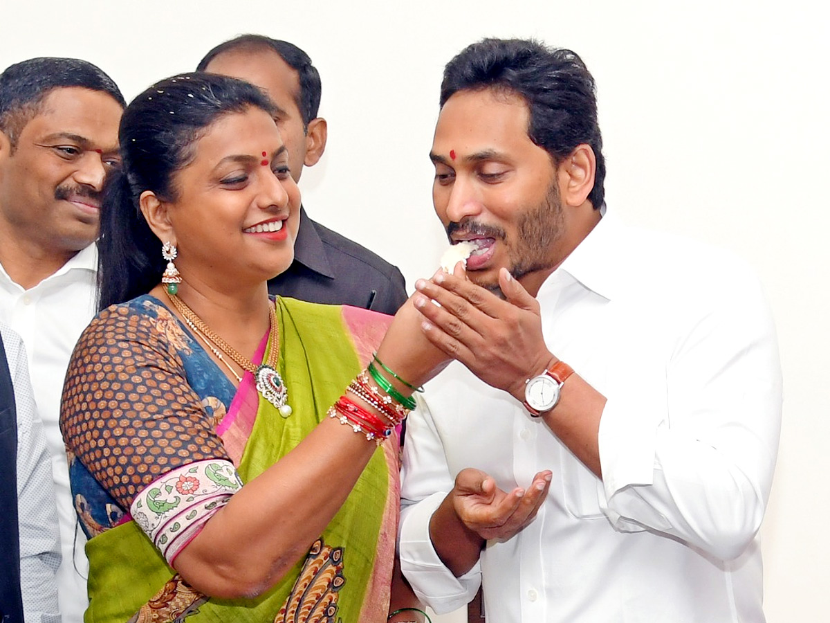 CM Jagan Birthday Celebrations At CM Camp Office   - Sakshi11