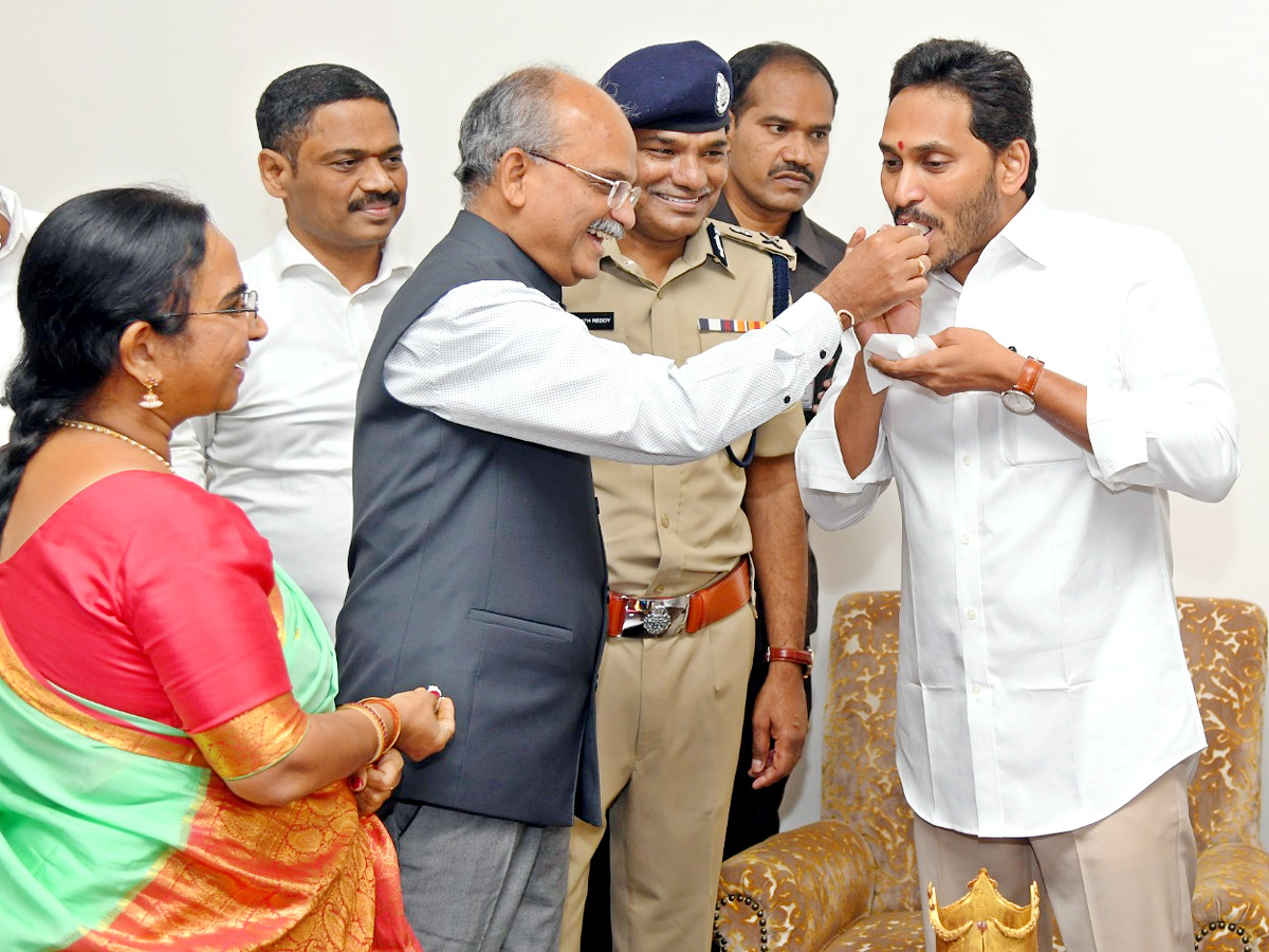 CM Jagan Birthday Celebrations At CM Camp Office   - Sakshi14