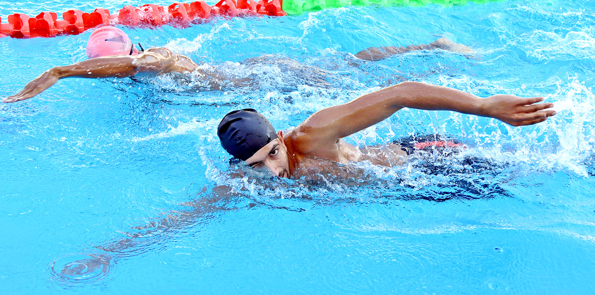 National Swimming Competition In Gachibowli At Hyderabad  - Sakshi4