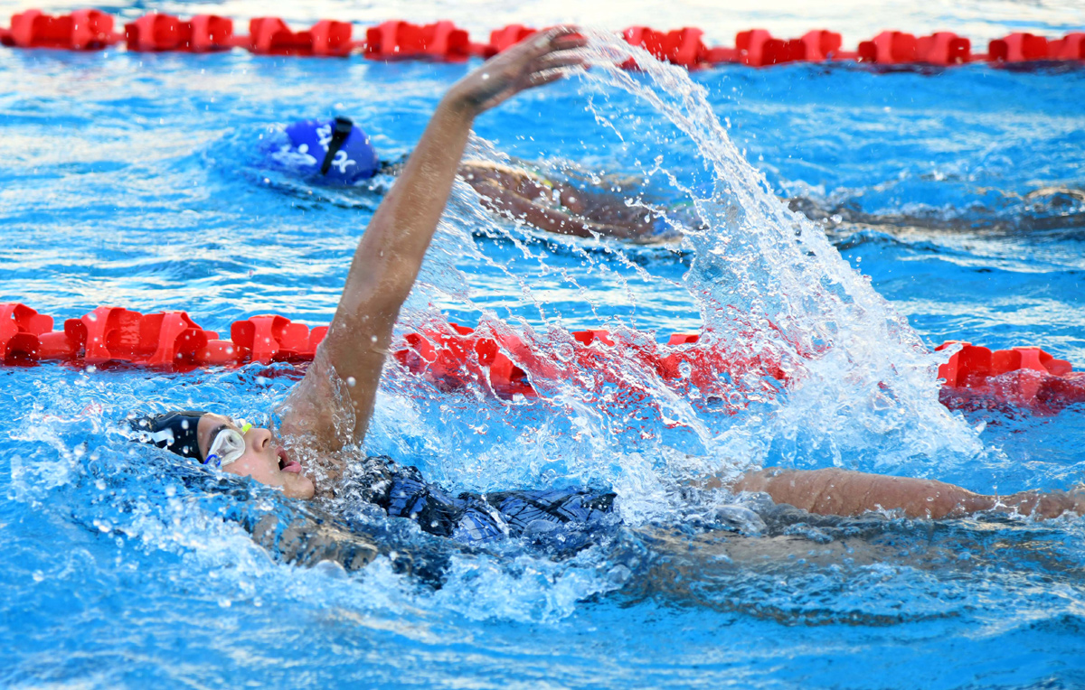 National Swimming Competition In Gachibowli At Hyderabad  - Sakshi10