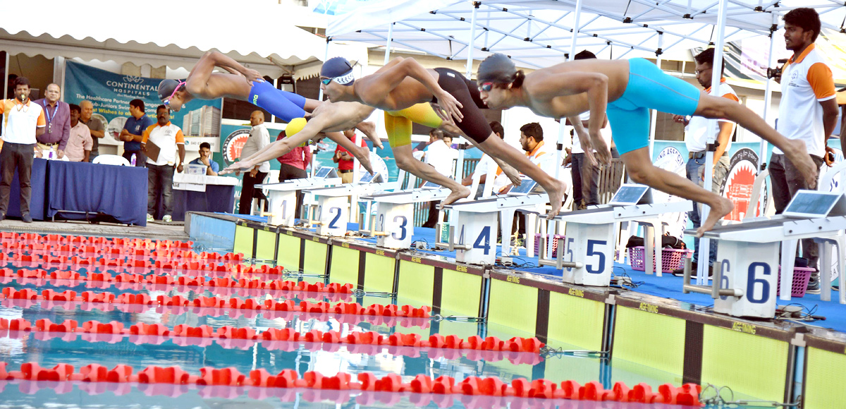 National Swimming Competition In Gachibowli At Hyderabad  - Sakshi17