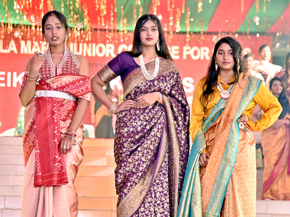 Students Ramp Walk In Semi Christmas At Hyderabad - Sakshi1