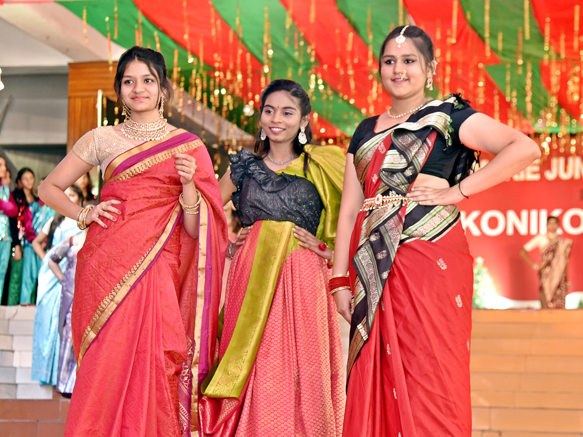 Students Ramp Walk In Semi Christmas At Hyderabad - Sakshi5