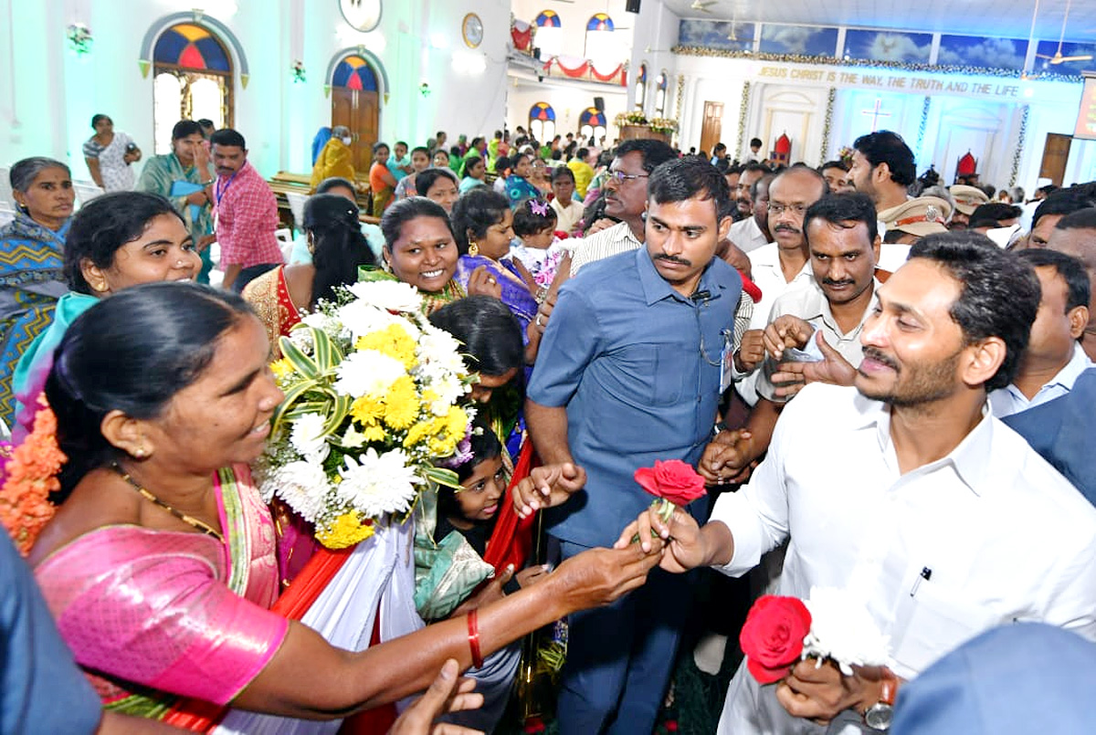 CM YS Jagan Christmas Celebrations at CSI Church - Sakshi22