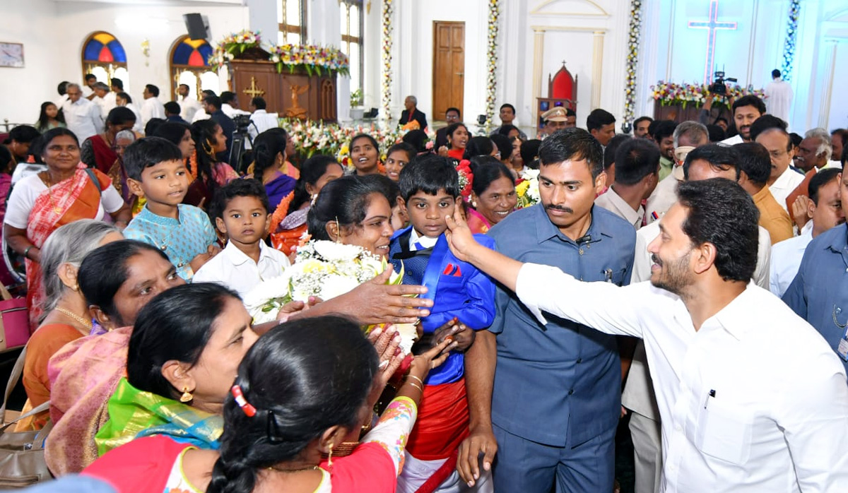 CM YS Jagan Christmas Celebrations at CSI Church - Sakshi23