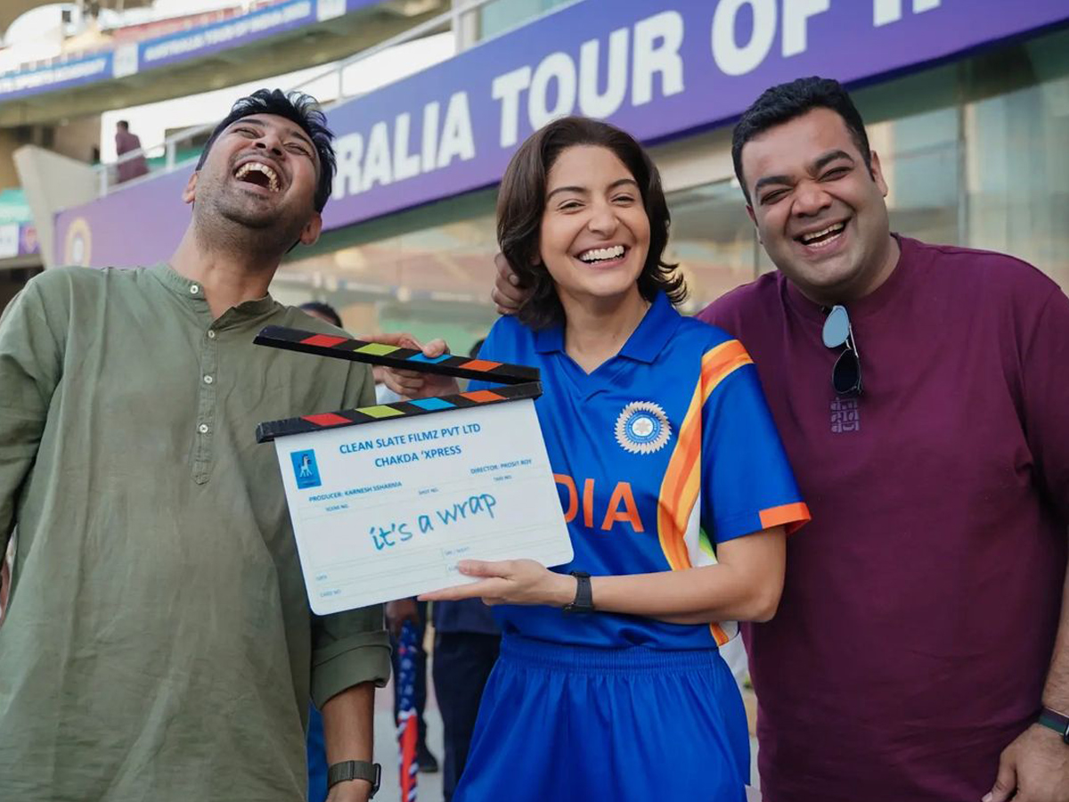 Anushka Sharma completes Chakda Xpress thanks Jhulan Goswami for the final clap Photos - Sakshi7