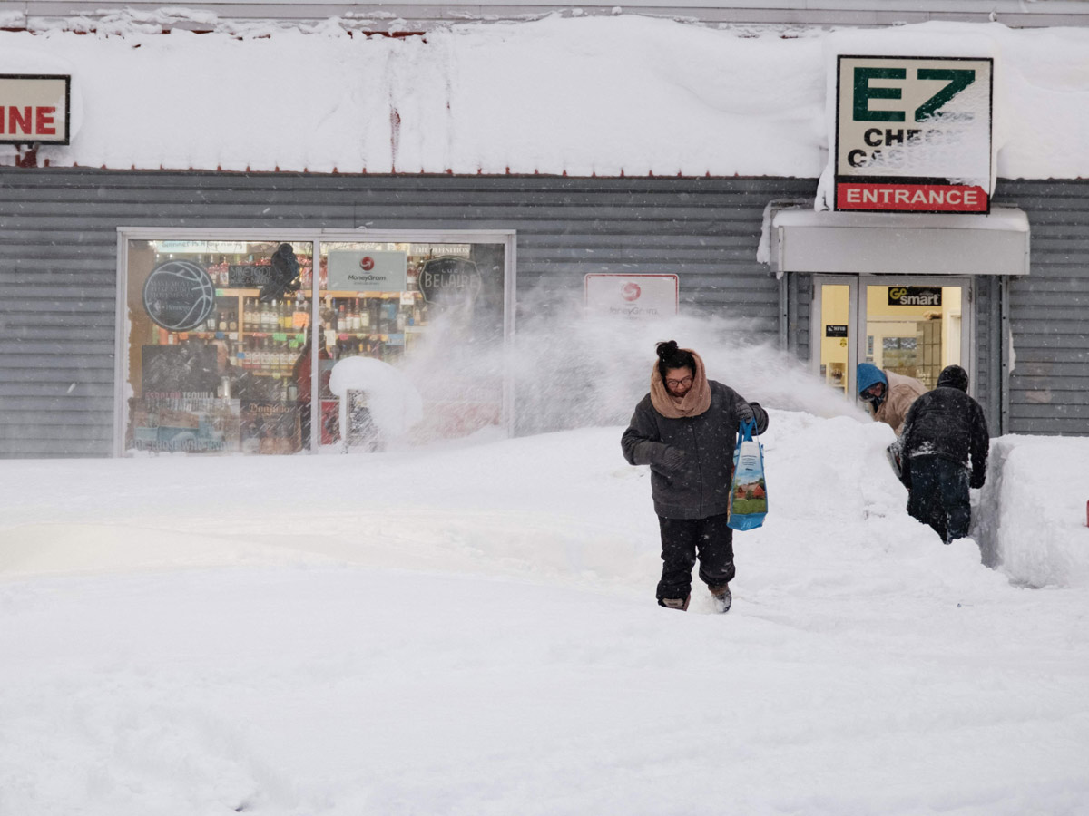 Bomb Cyclone 2022 In US Life Threatening Extremely Cold Climate - Sakshi18