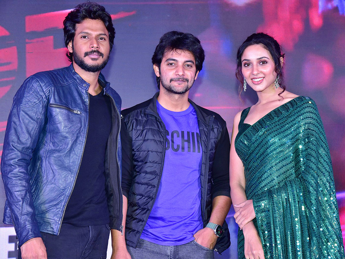 Aadi Saikumar Top Gear Movie Pre Release Event Pic - Sakshi15