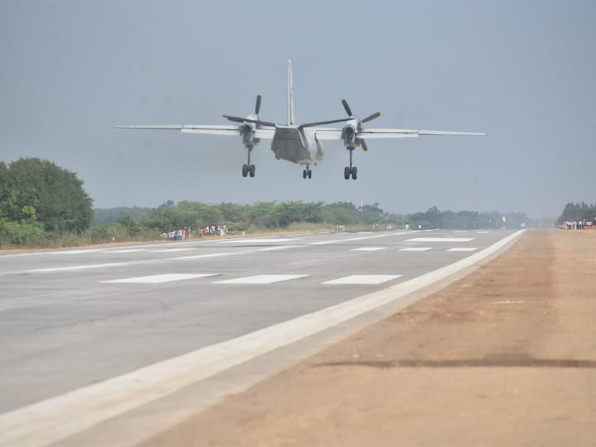 IAF Fighter Jets Trial Run On NH 16 Andhra Pradesh Success - Sakshi14