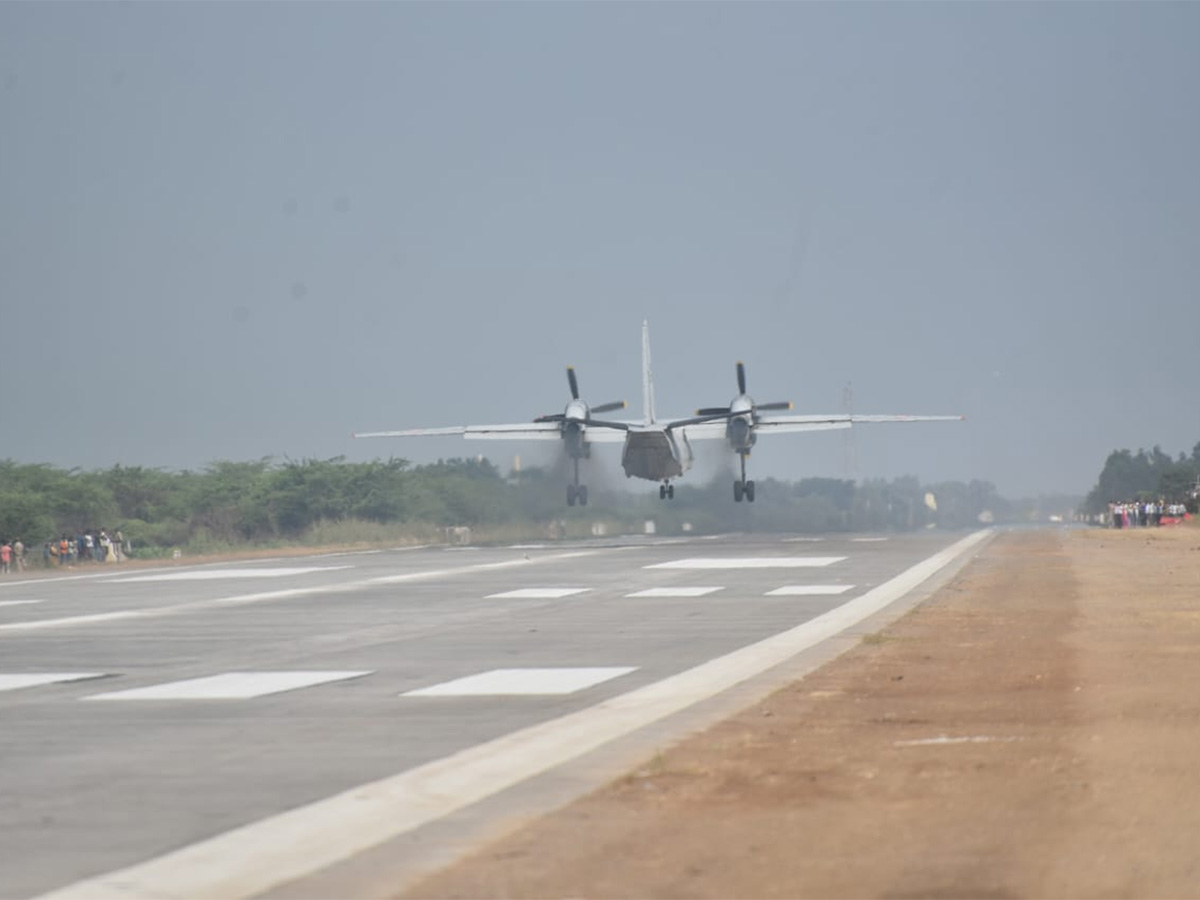 IAF Fighter Jets Trial Run On NH 16 Andhra Pradesh Success - Sakshi15