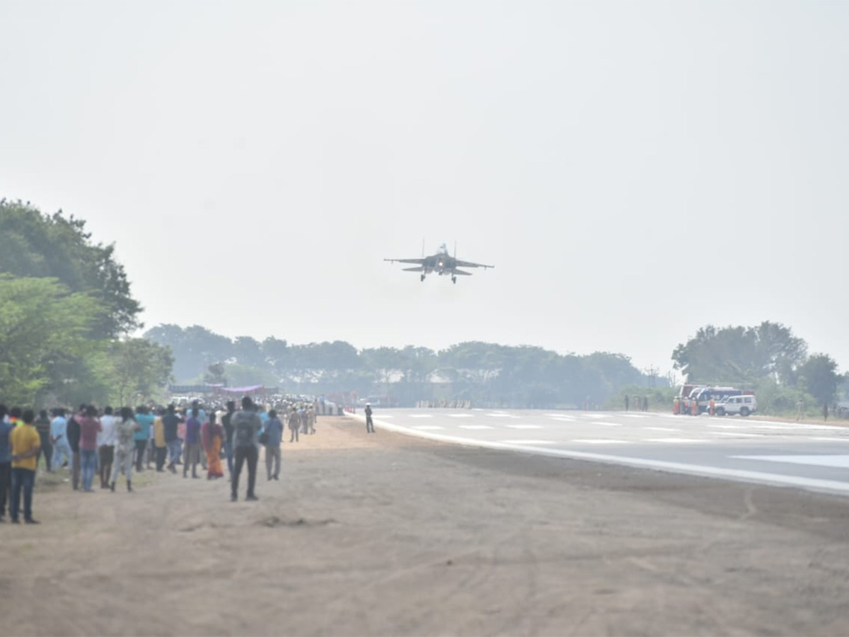 IAF Fighter Jets Trial Run On NH 16 Andhra Pradesh Success - Sakshi18