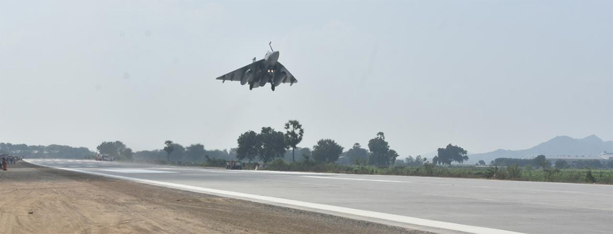 IAF Fighter Jets Trial Run On NH 16 Andhra Pradesh Success - Sakshi24