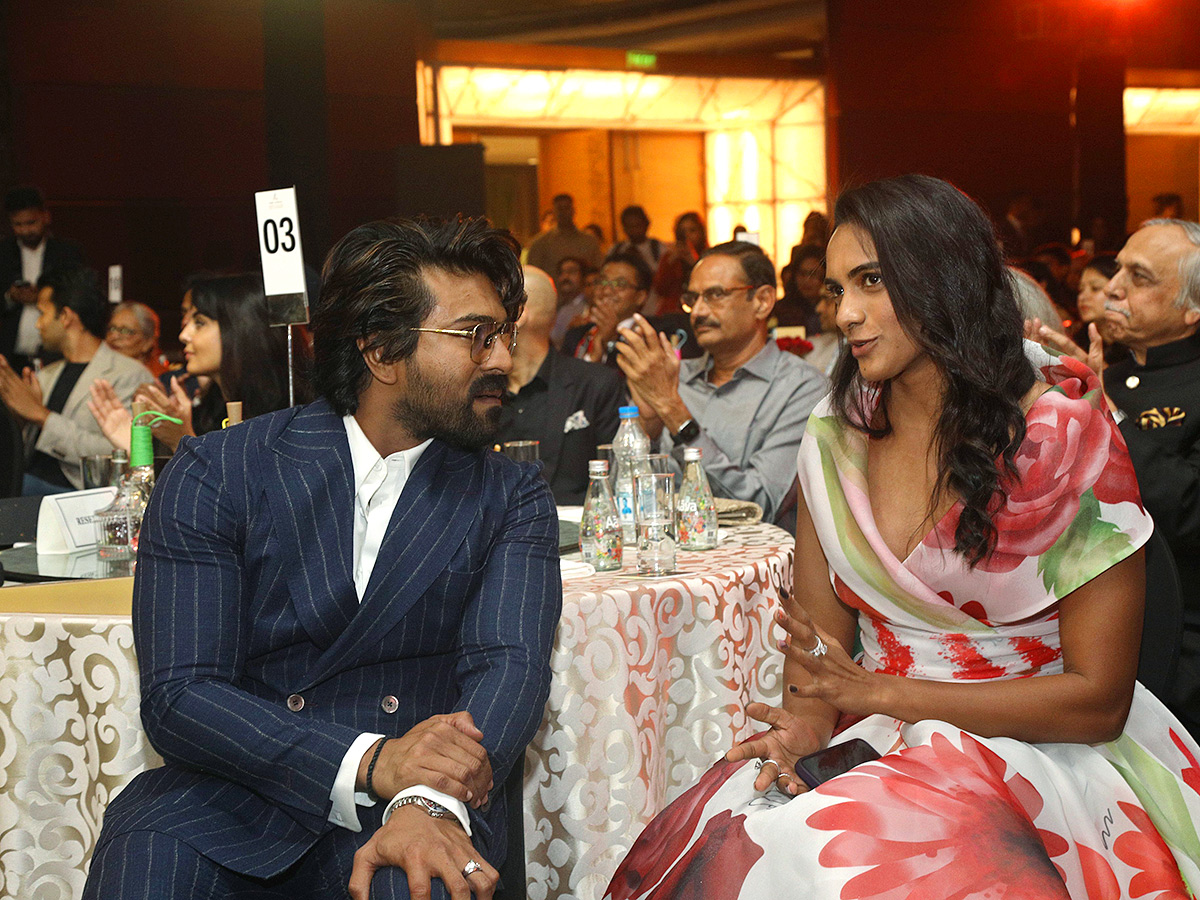 Ram Charan PV Sindhu At NDTV Awards 2022 Event - Sakshi3