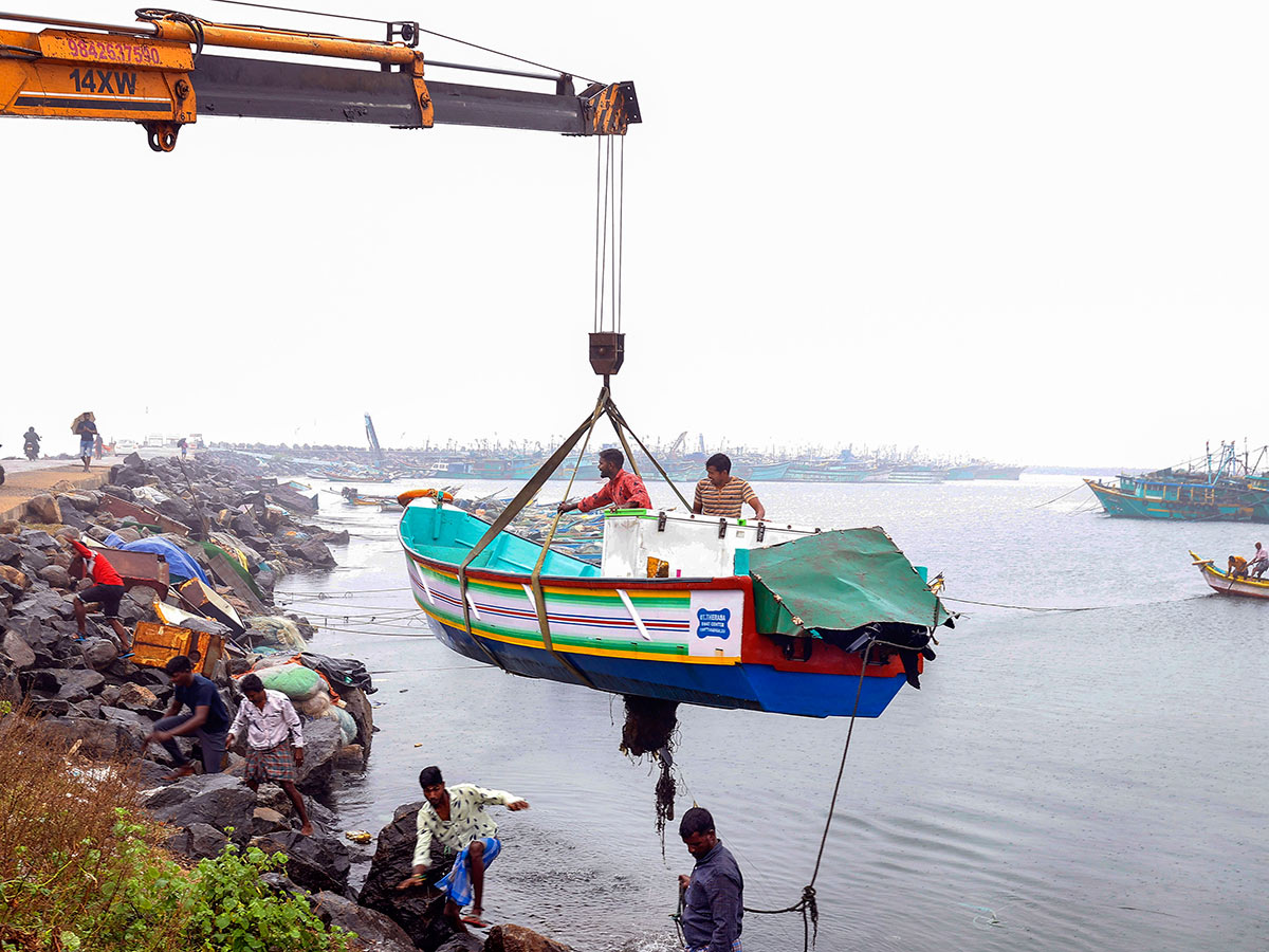 Cyclone Mandous Severe Effect At Coastal Area Photos - Sakshi11