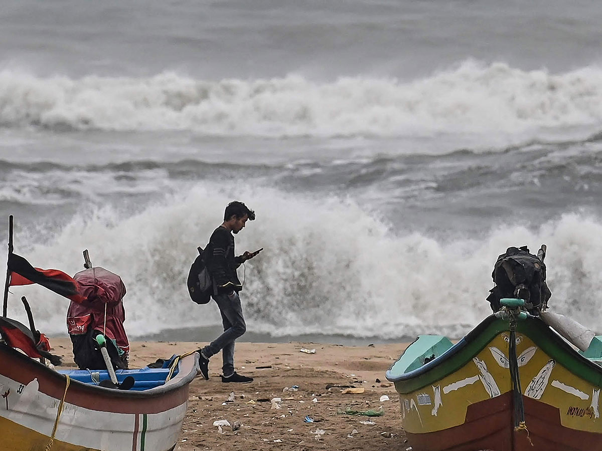 Cyclone Mandous Severe Effect At Coastal Area Photos - Sakshi13