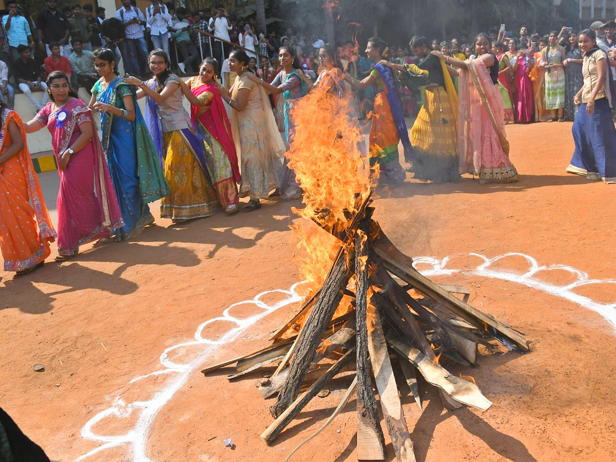 Sankranti Celebrations in Siddhartha College At Vijayawada Photos - Sakshi17