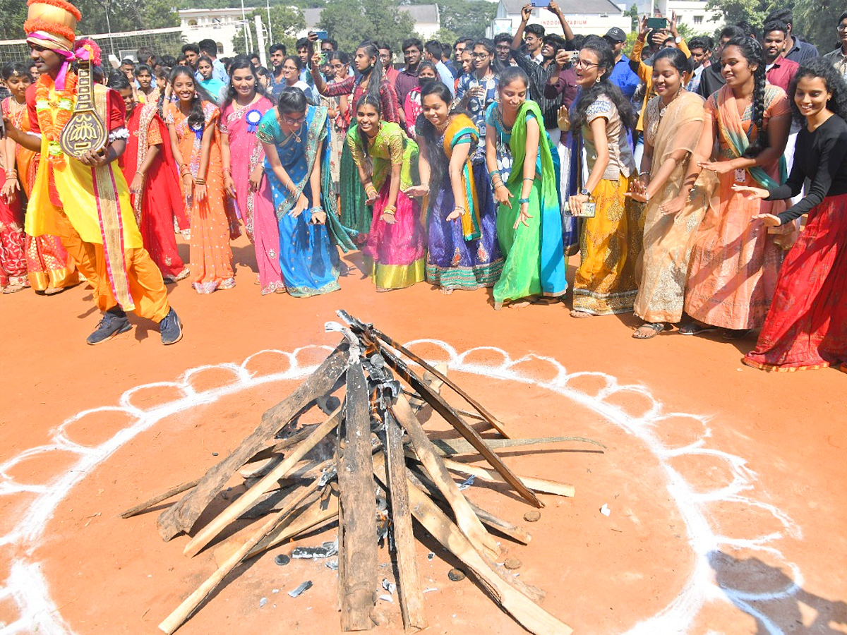 Sankranti Celebrations in Siddhartha College At Vijayawada Photos - Sakshi18