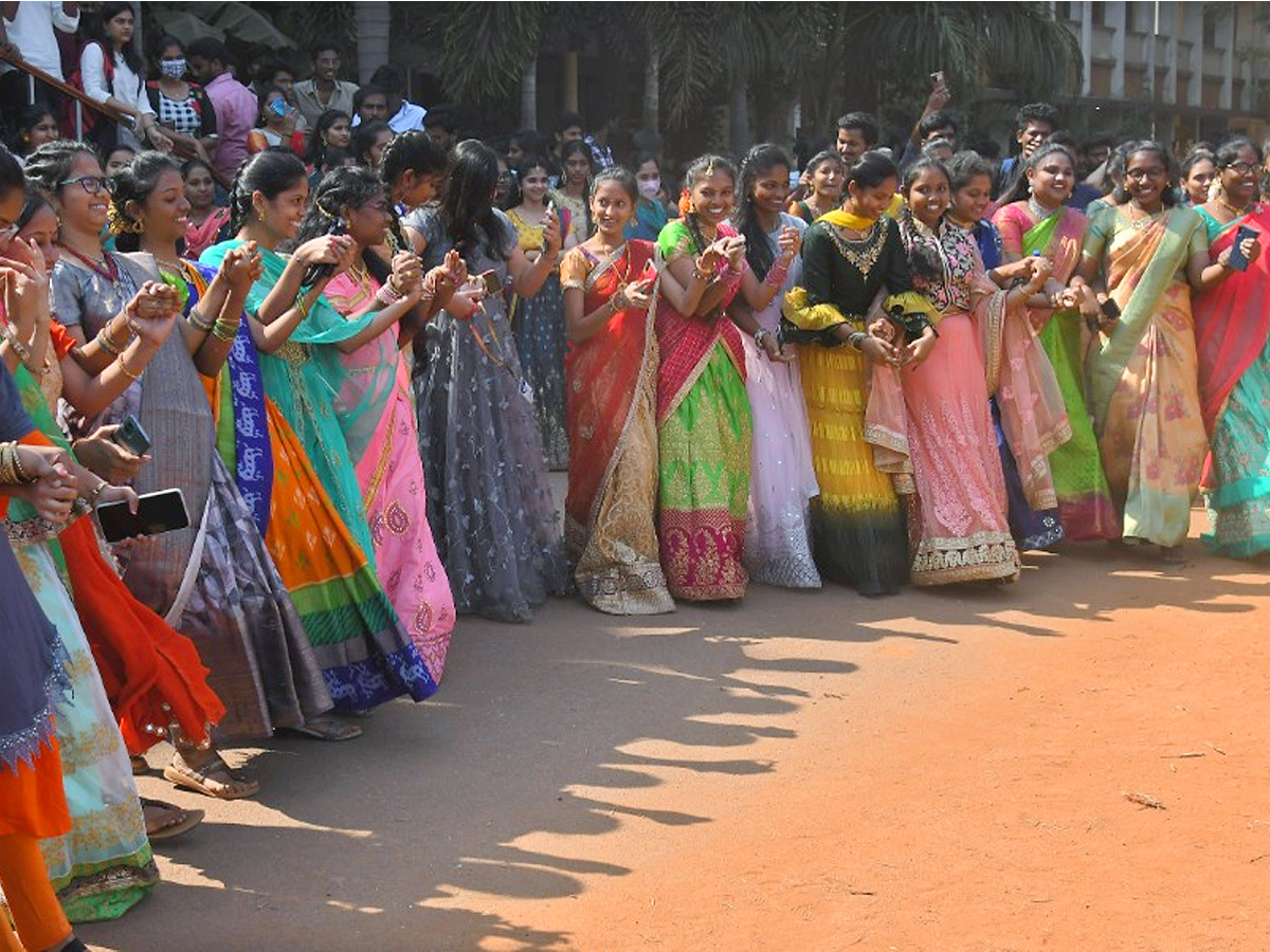 Sankranti Celebrations in Siddhartha College At Vijayawada Photos - Sakshi20