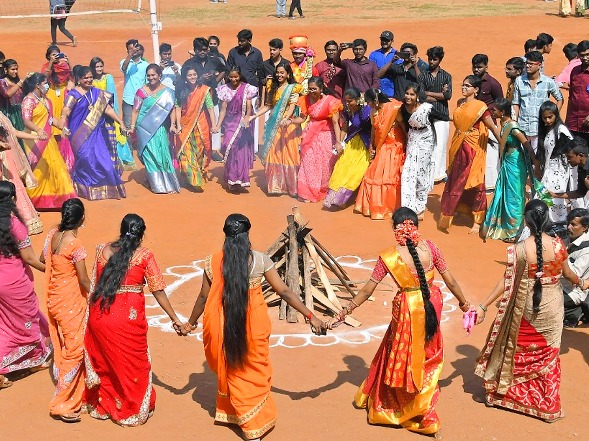 Sankranti Celebrations in Siddhartha College At Vijayawada Photos - Sakshi21