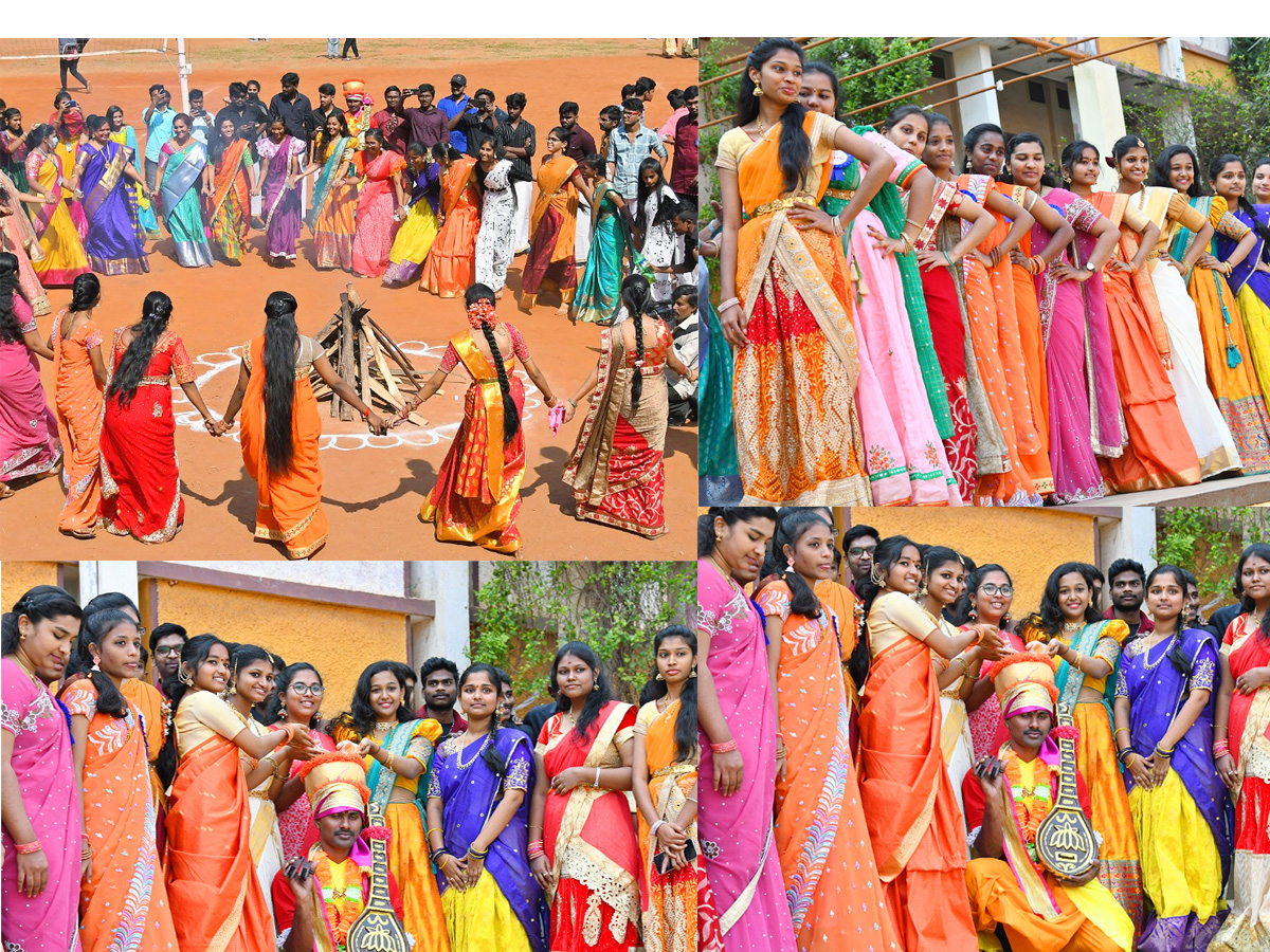 Sankranti Celebrations in Siddhartha College At Vijayawada Photos - Sakshi1