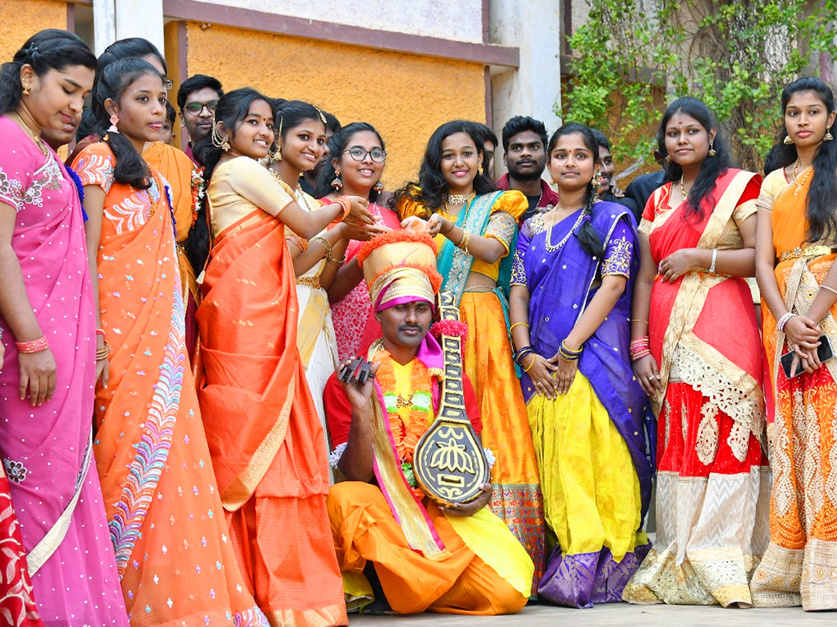 Sankranti Celebrations in Siddhartha College At Vijayawada Photos - Sakshi7