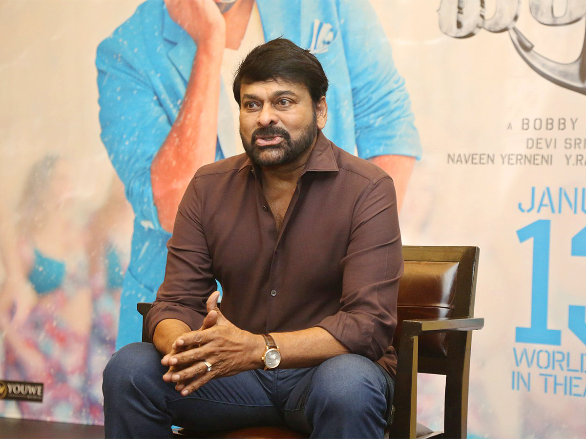 Chiranjeevi Interview Waltair Veerayya Photos - Sakshi2