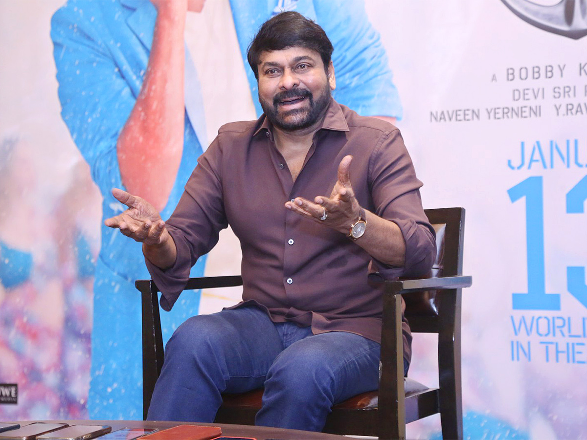 Chiranjeevi Interview Waltair Veerayya Photos - Sakshi8