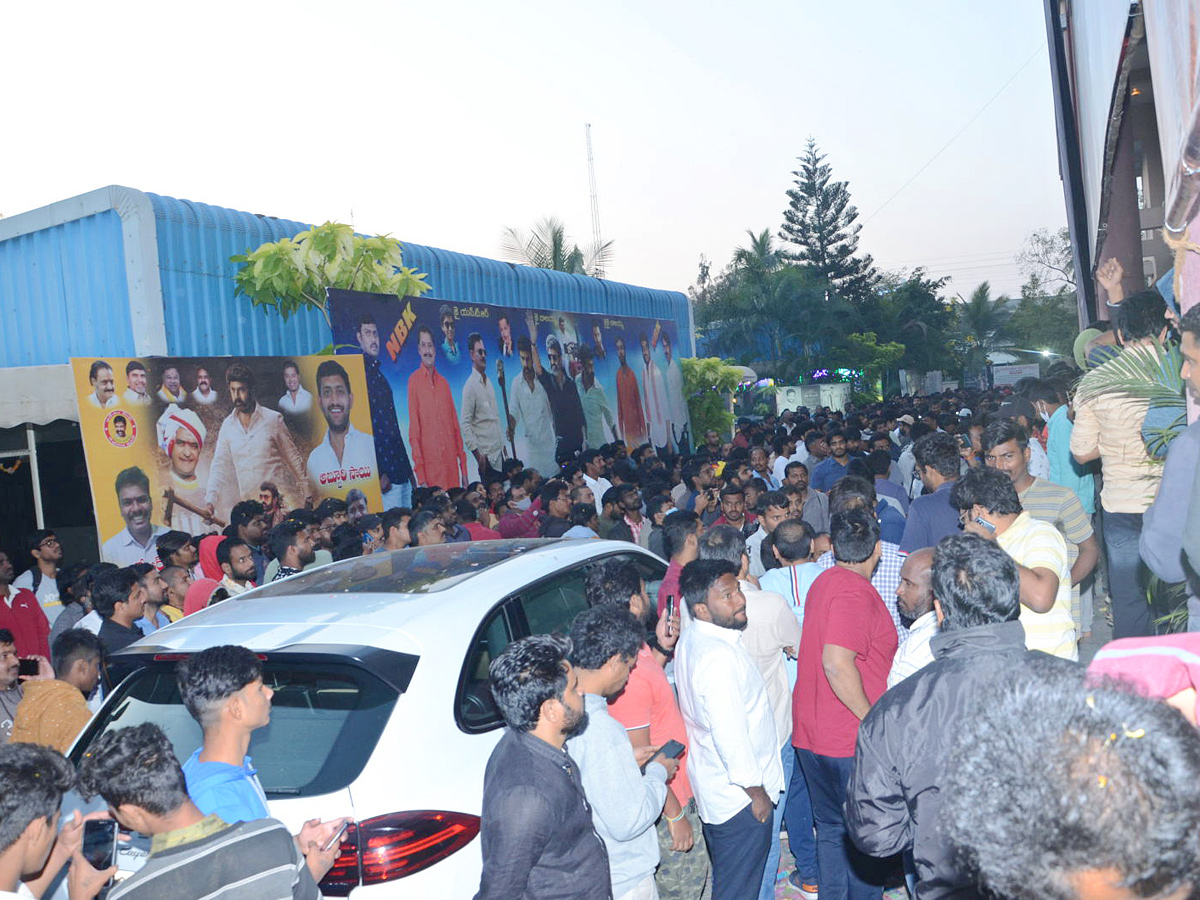 Balakrishna grand entry at Bramaramba Theatre Photos - Sakshi18