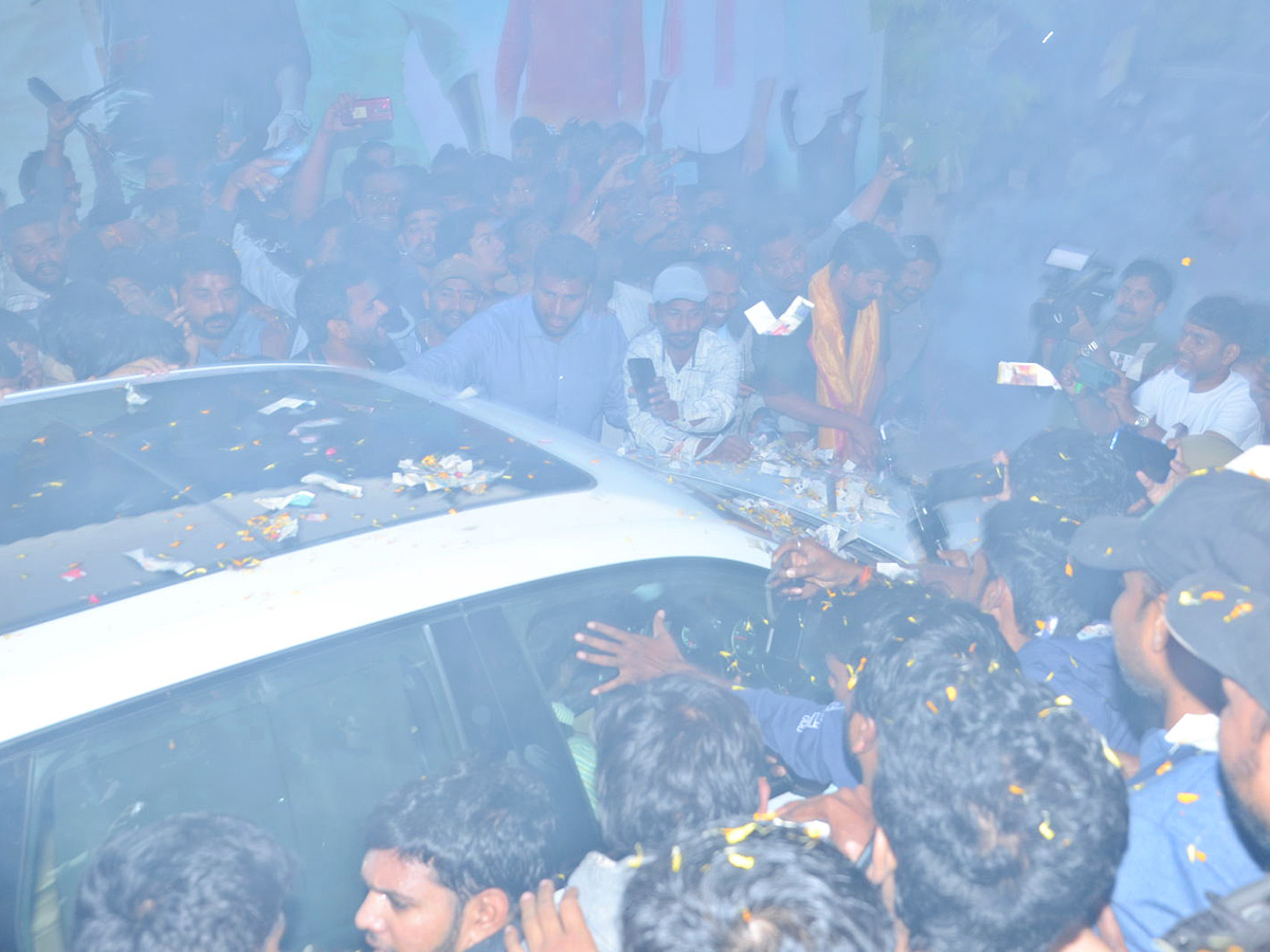 Balakrishna grand entry at Bramaramba Theatre Photos - Sakshi5