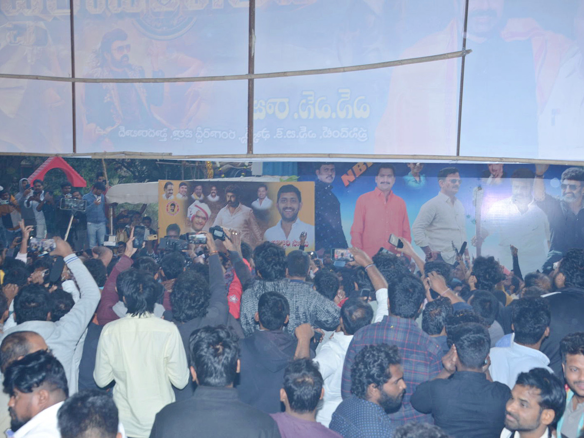 Balakrishna grand entry at Bramaramba Theatre Photos - Sakshi8