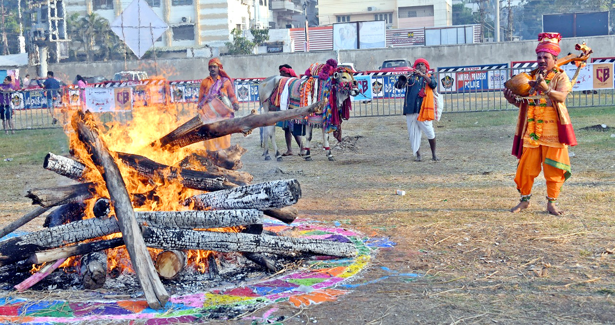 Bhogi Festival Celebrations In Vijayawada - Sakshi10