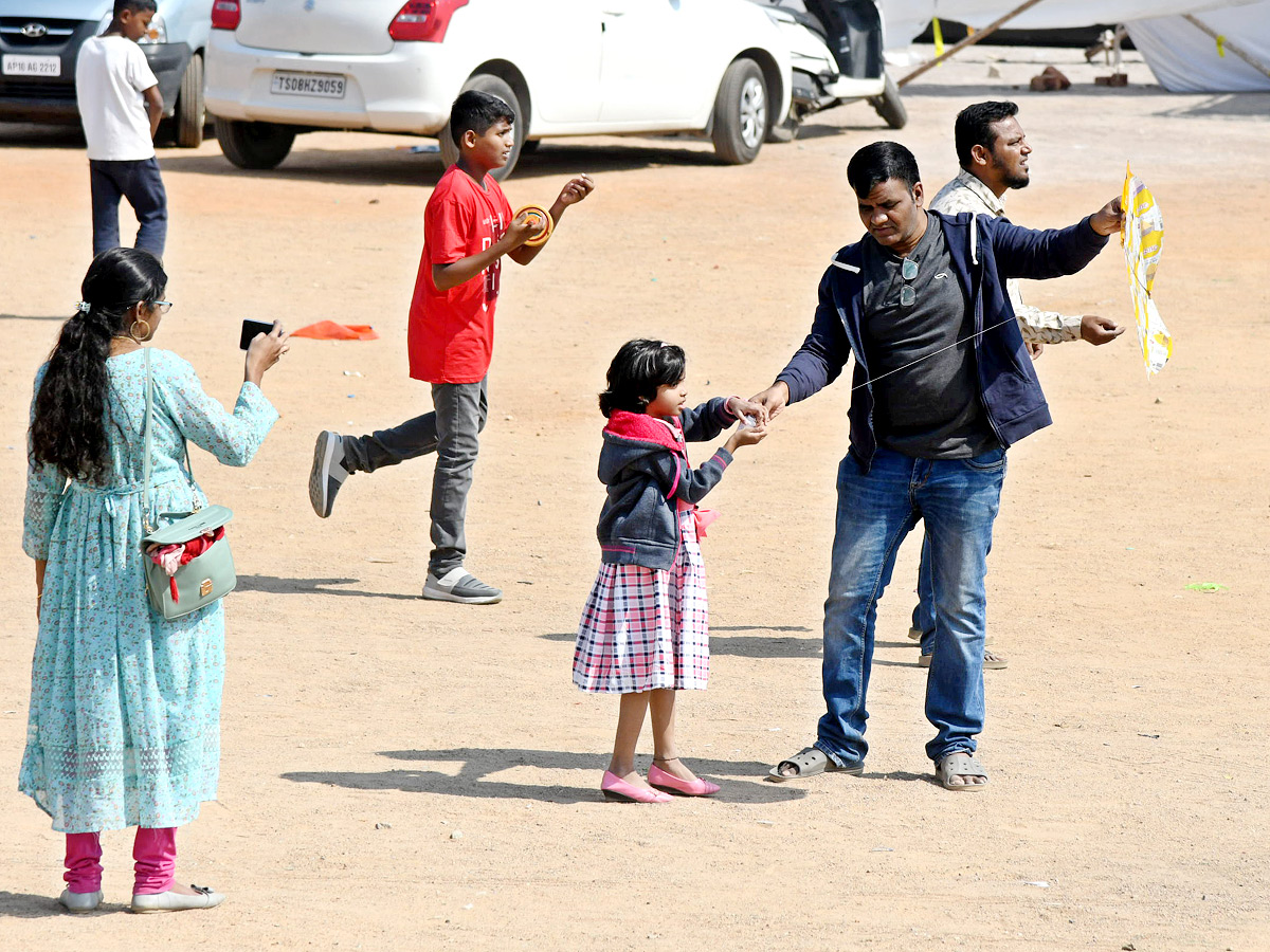 Kites Festival at Parade Grounds   - Sakshi12