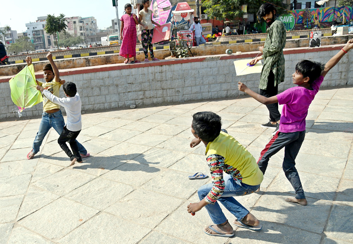 Kites Festival at Parade Grounds   - Sakshi22