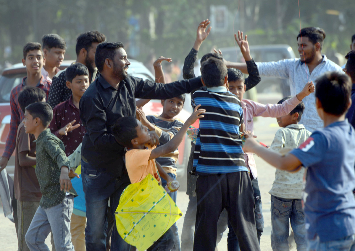 Kites Festival at Parade Grounds   - Sakshi24