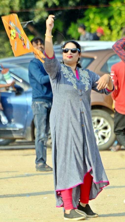 Kites Festival at Parade Grounds   - Sakshi27