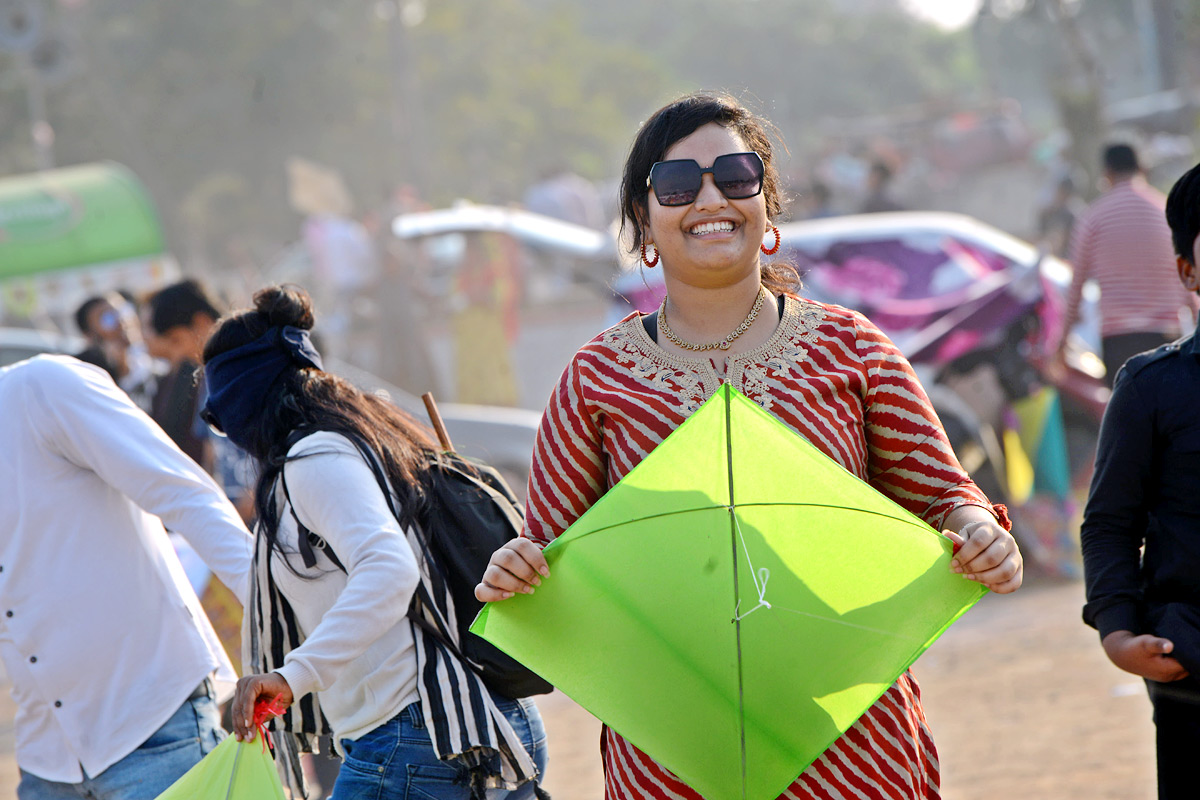 Kites Festival at Parade Grounds   - Sakshi30