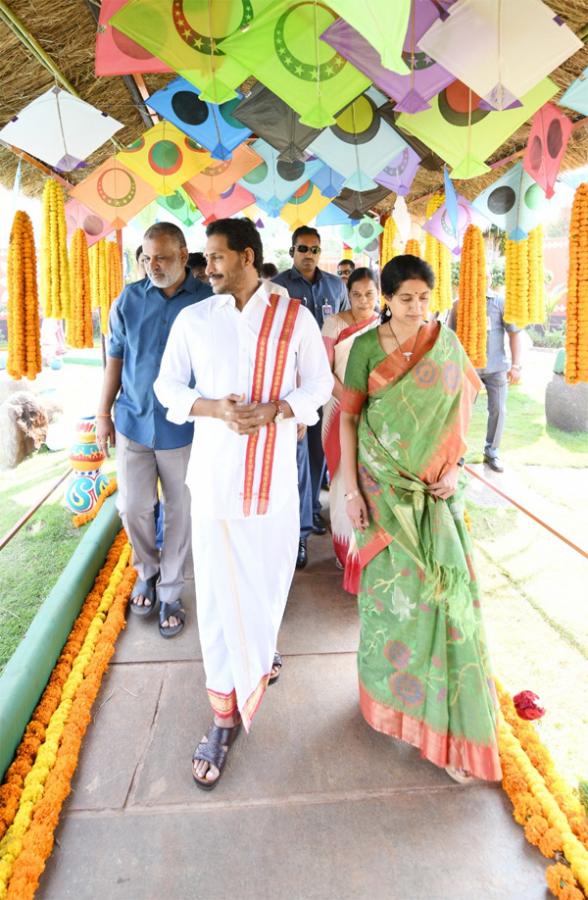 CM YS Jagan Sankranti Celebrations At Tadepalli Camp Office  - Sakshi42