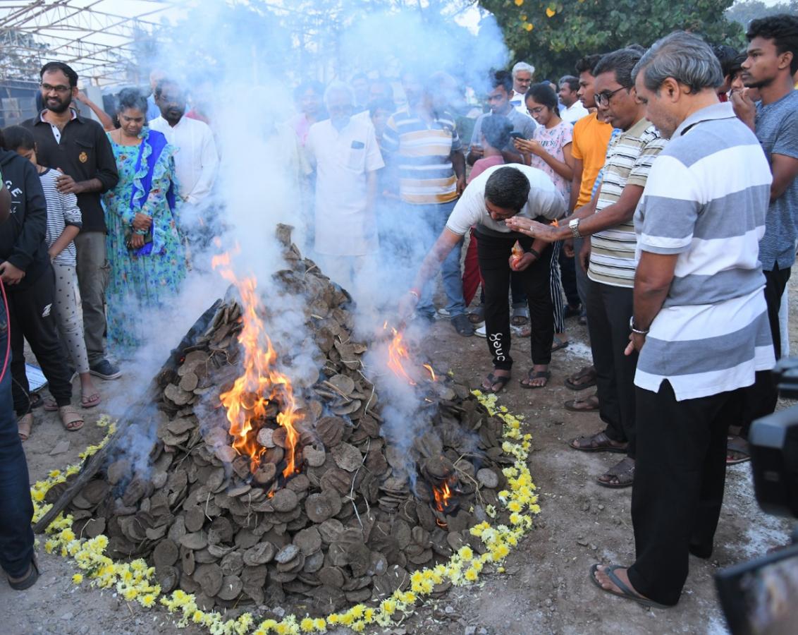 Bhogi Festival Celebrations In Vijayawada - Sakshi3