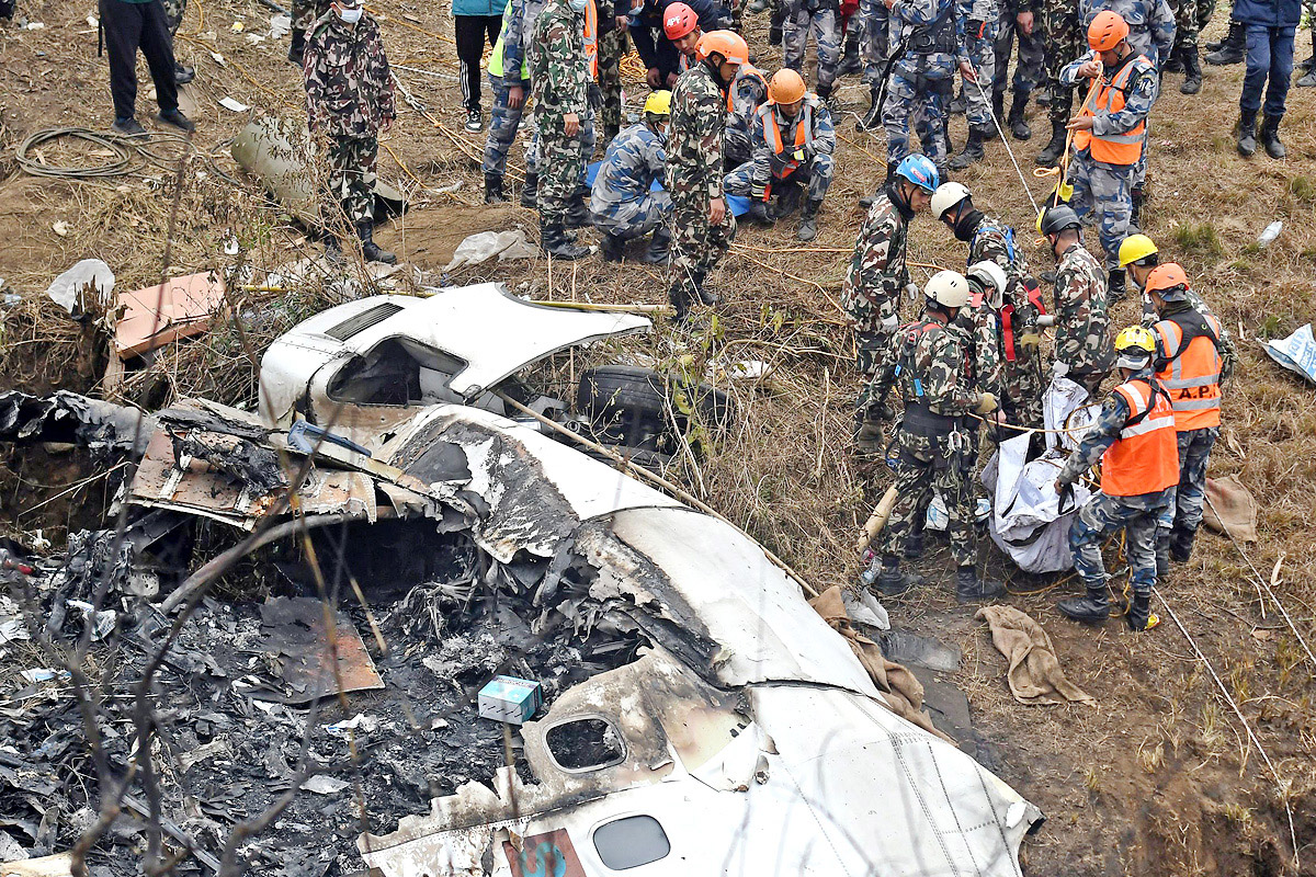 Dozens Killed In Nepal Plane Crash Viral Photos - Sakshi1