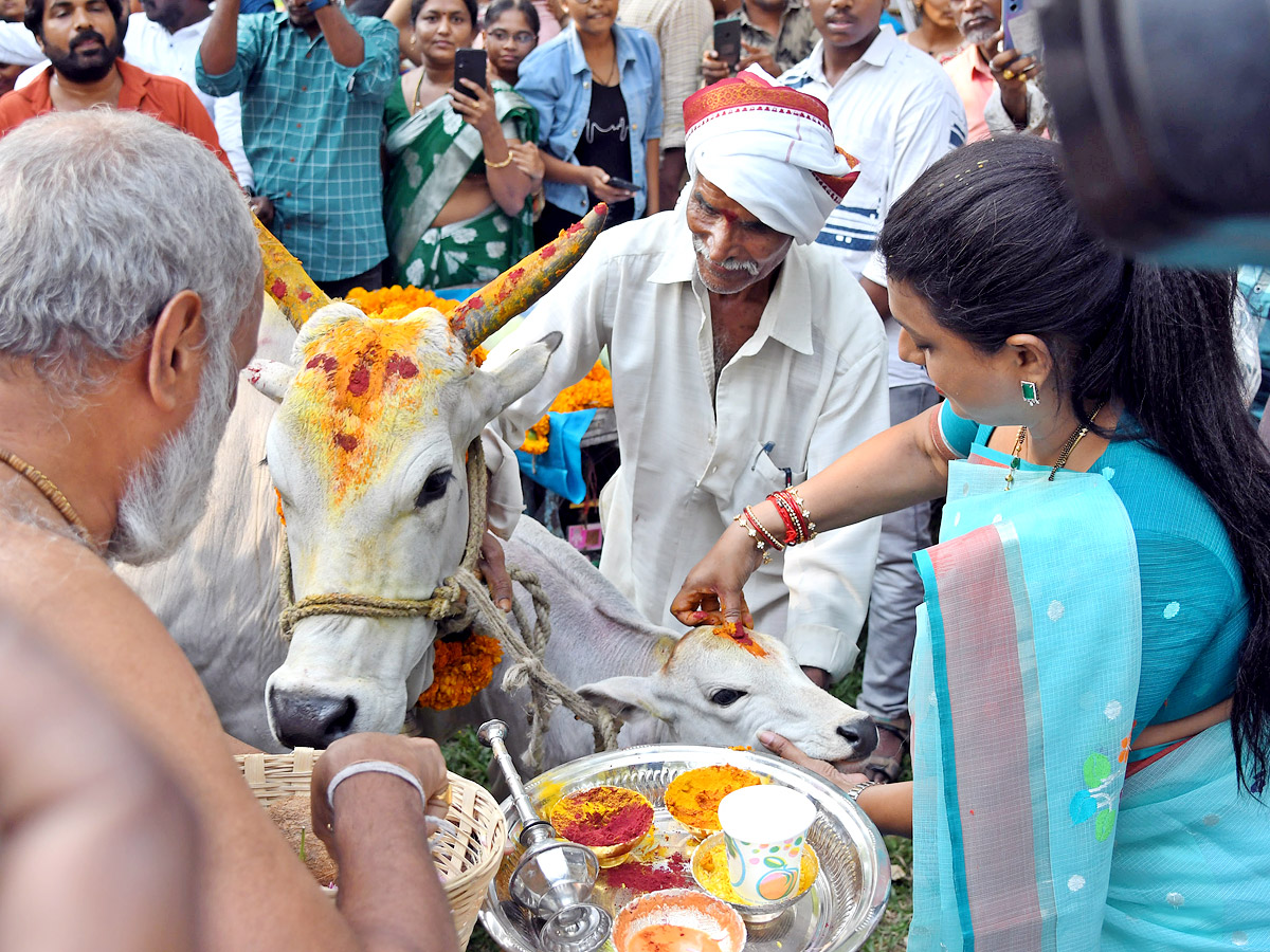 Minister Roja Participated in Sankranti Celebrations  - Sakshi2