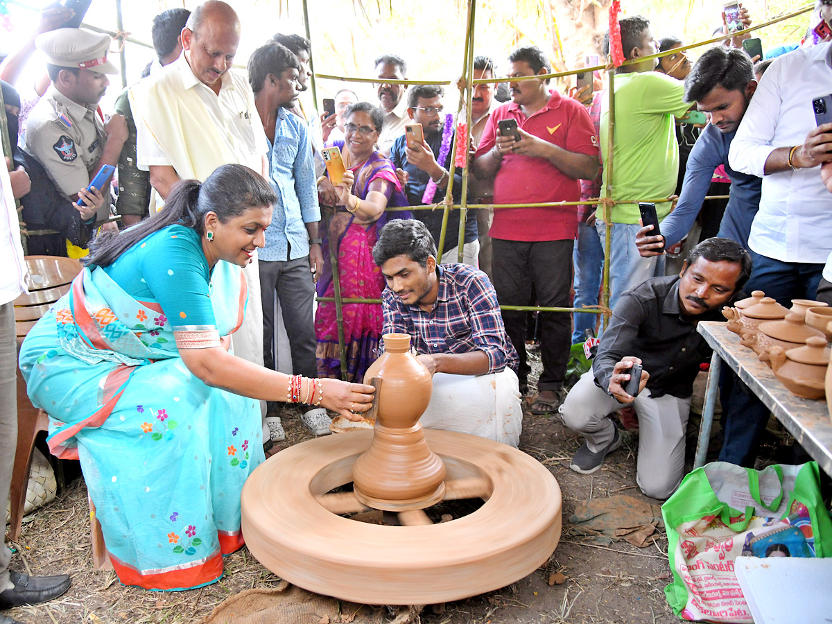 Minister Roja Participated in Sankranti Celebrations  - Sakshi10