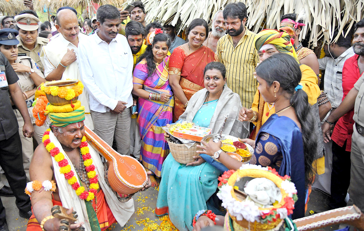 Minister Roja Participated in Sankranti Celebrations  - Sakshi11