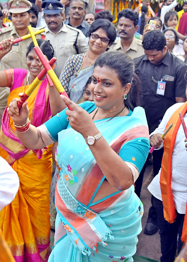 Minister Roja Participated in Sankranti Celebrations  - Sakshi22