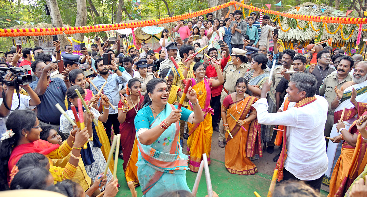 Minister Roja Participated in Sankranti Celebrations  - Sakshi13